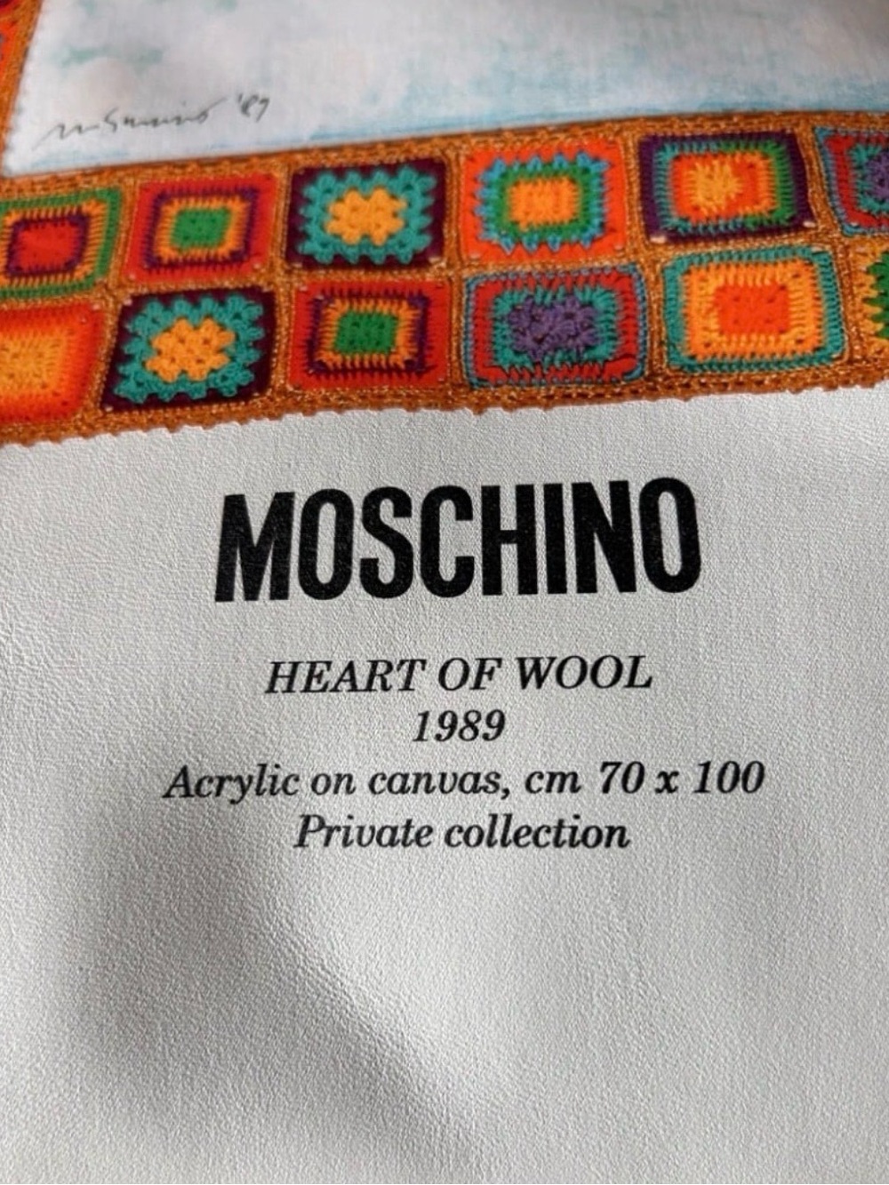Moschino Couture Heart of Wool Leather Shopper NWT - Picture 10 of 10